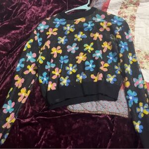 Cute flower sweater